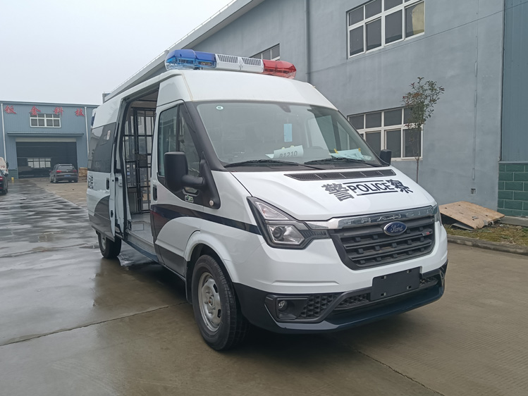 福特V348囚車 監(jiān)獄看守所9-15座柴油囚車 河南湖北程力囚車