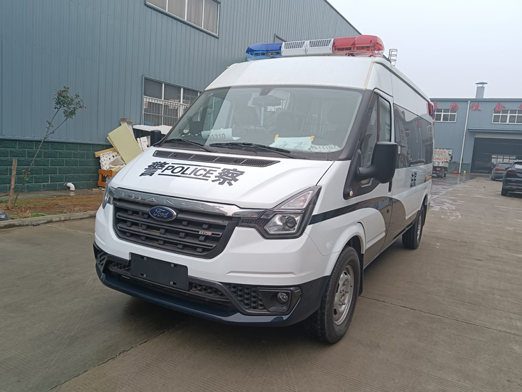 福特V348囚車 監(jiān)獄看守所9-15座柴油囚車 廣西海南救護(hù)型囚車