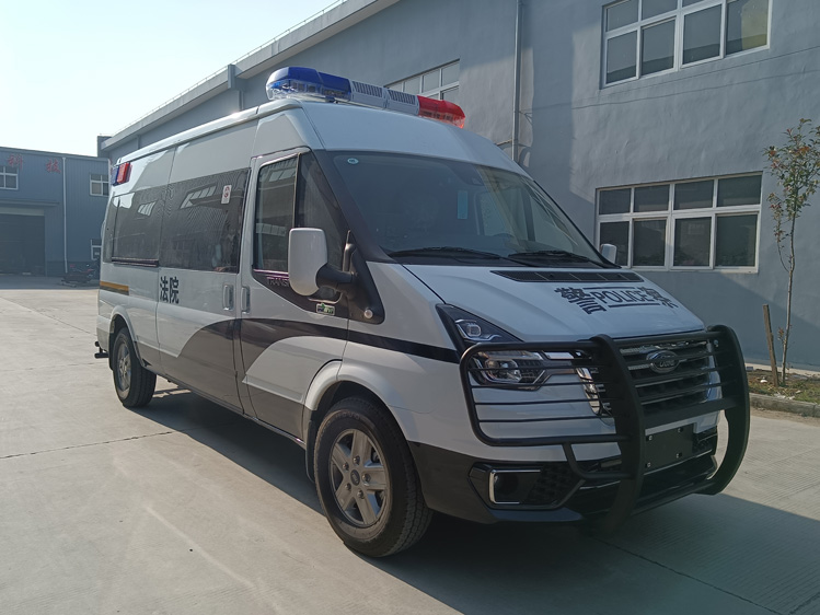 福特V348囚車 監(jiān)獄看守所9-15座柴油囚車 廣西海南救護(hù)型囚車