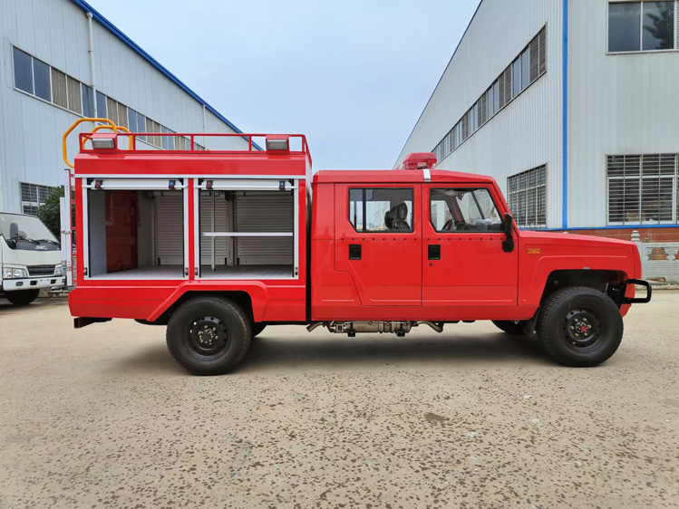 小型電動器材消防車_北京天津 東風應急搶險救援車_水罐式高壓噴灑滅火車