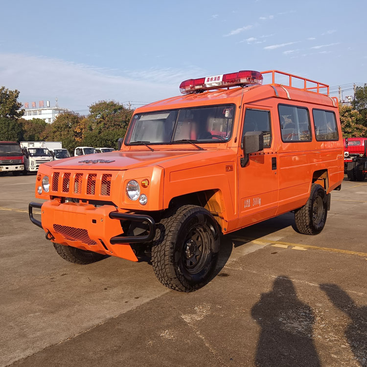 四驅長城炮應急消防器材車_甘肅青海 應急滅火車_森林巡邏車