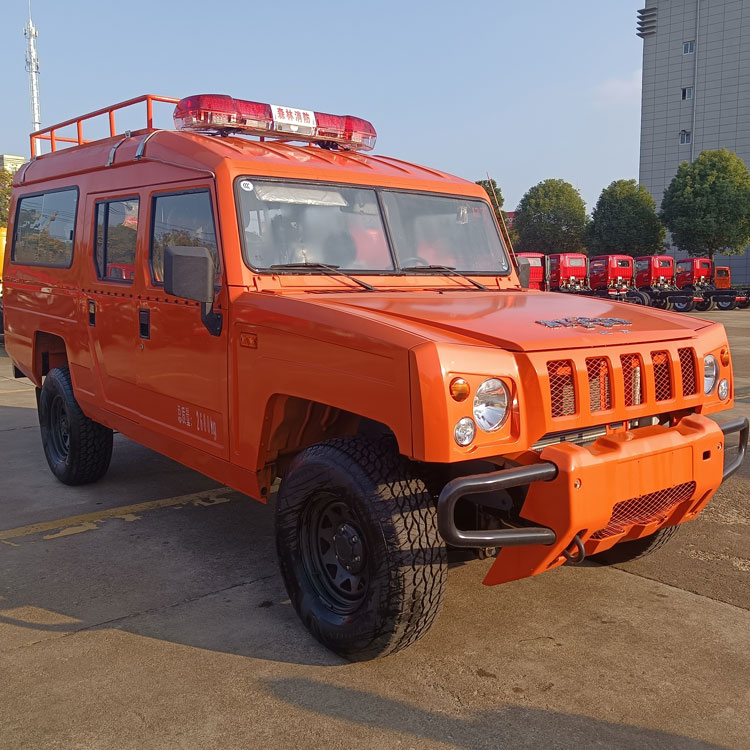 四驅長城炮應急消防器材車_甘肅青海 應急滅火車_森林巡邏車