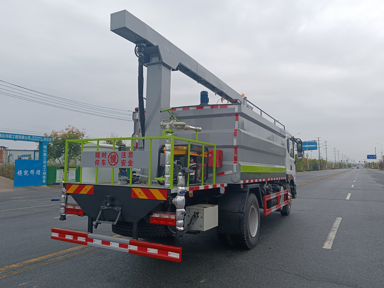 5噸鐵路抑塵車_火車皮煤炭抑塵劑封層車 自動感應噴淋系統(tǒng)抑塵車_多功能噴灑抑塵車廠家直銷