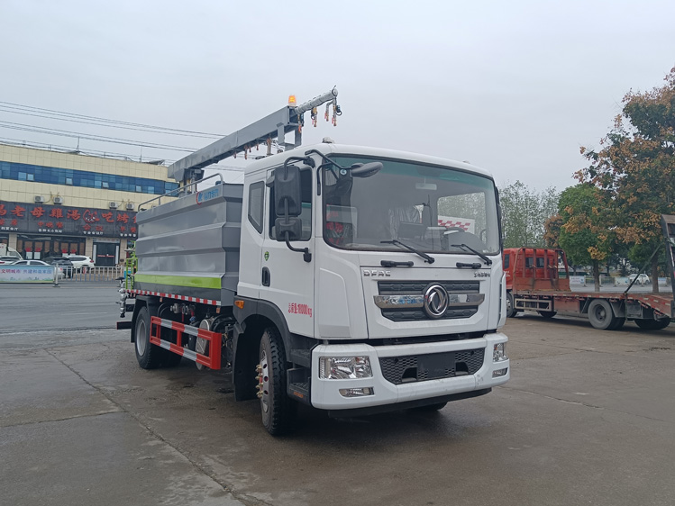 東風天錦多功能鐵路抑塵車_鐵道煤炭抑塵劑噴灑車鐵路軌道運煤噴霧車_鐵路噴灑車_鐵路霧炮抑塵車_15噸固化劑噴淋車